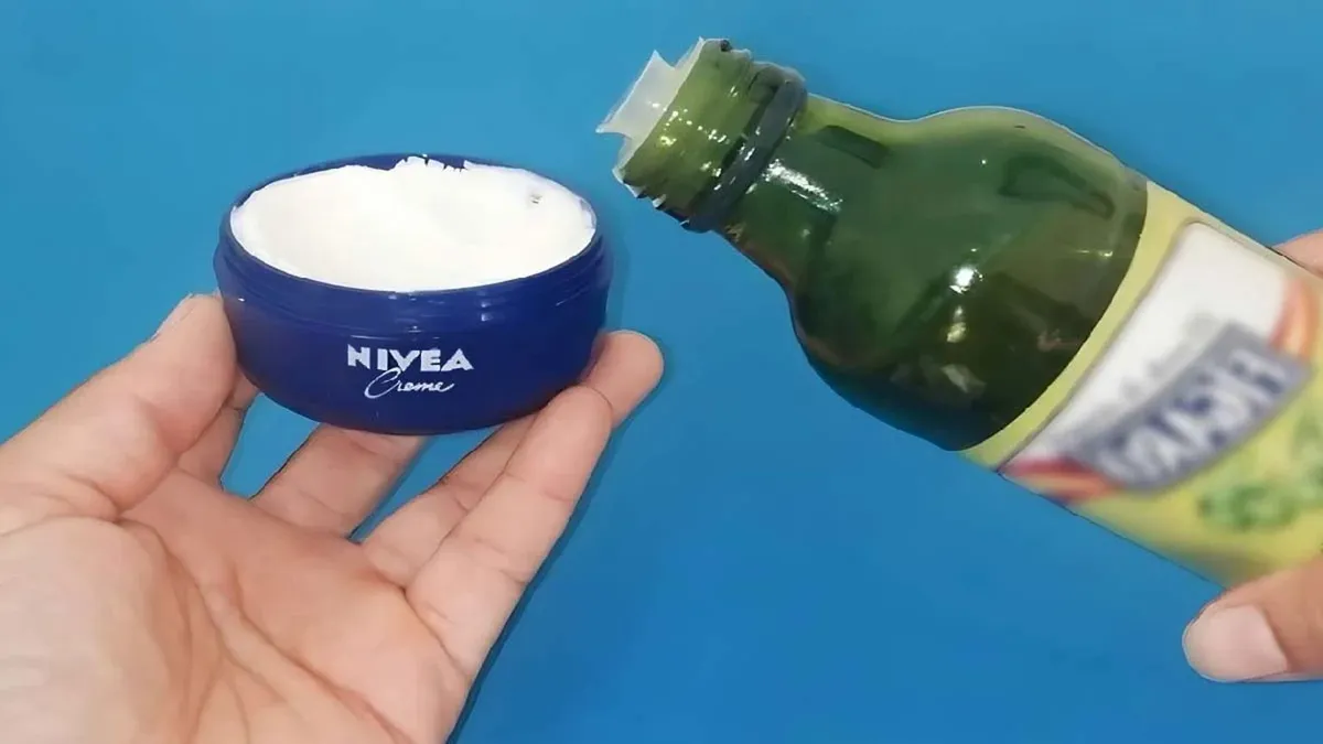 Un remedio casero para una piel radiante: crema nivea y aceite de oliva