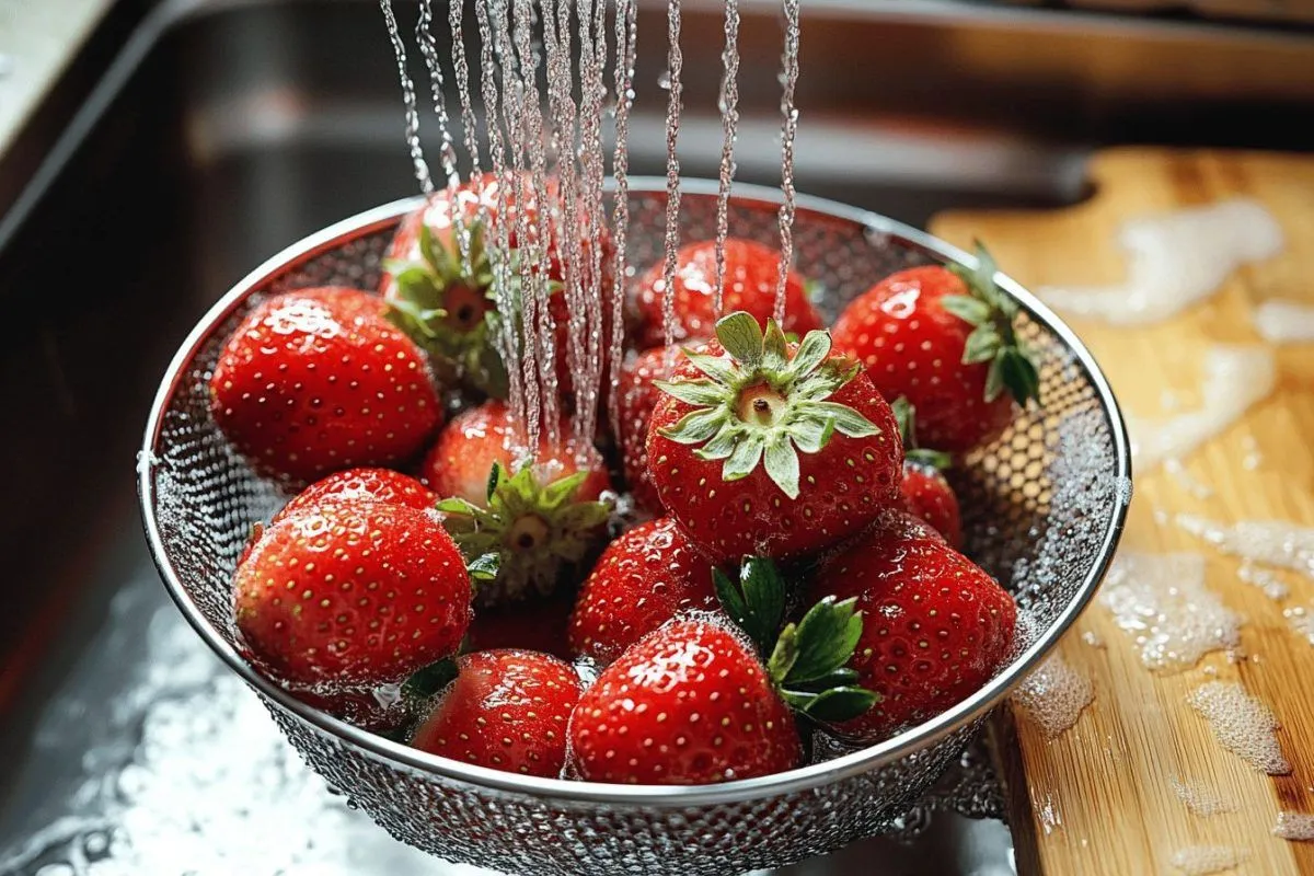 Cómo limpiar fresas de forma sencilla y segura